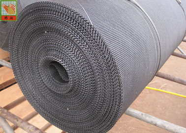 Υψηλό HDPE εκτατής δύναμης μαύρο χρώμα ρόλων πλέγματος στρειδιών 25 μέτρα μήκους